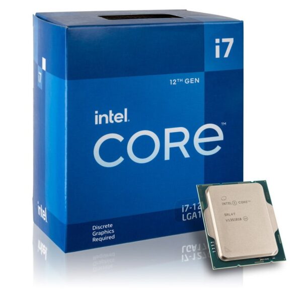 Procesador Intel Core I7 12700F Lga1700 12 Core 25Mb Bx8071512700F