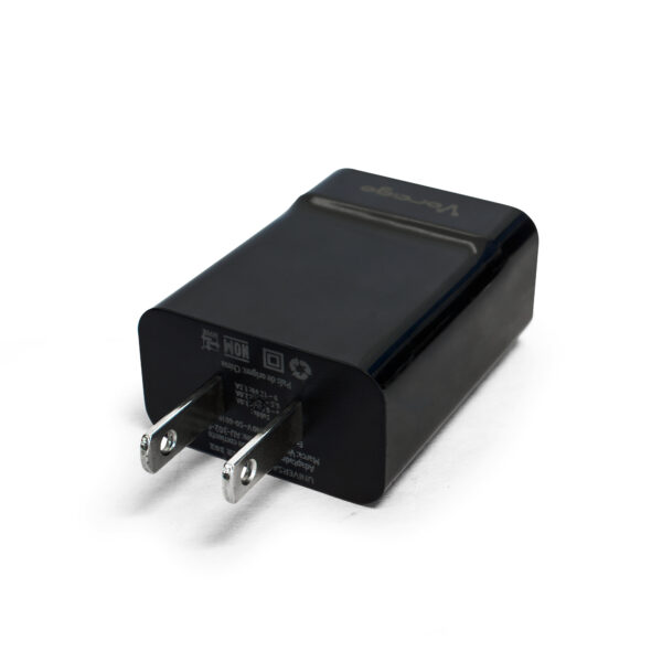 Cargador Pared Carga Rapida Vorago Au-302 Quick Charge 2.4A Negro - Image 2