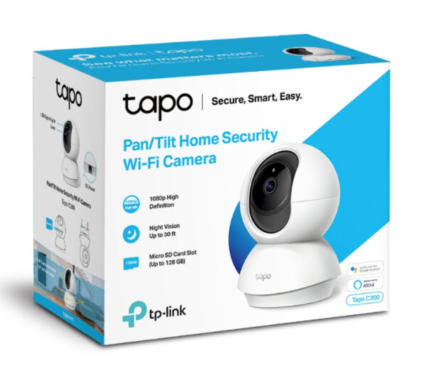 Camara Wifi De Seguridad Tplink C200 Para Hogar Pan / Tilt / Tapo