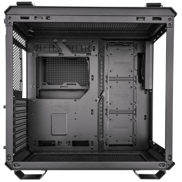 Gabinete ASUS TUF Gaming GT502 con Ventana, Midi-Tower, ATX/Micro-ATX/Mini-ITX, USB 3.2, sin Fuente/Ventiladores Instalados, Negro - Image 2