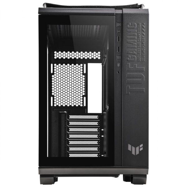 Gabinete ASUS TUF Gaming GT502 con Ventana, Midi-Tower, ATX/Micro-ATX/Mini-ITX, USB 3.2, sin Fuente/Ventiladores Instalados, Negro - Image 3