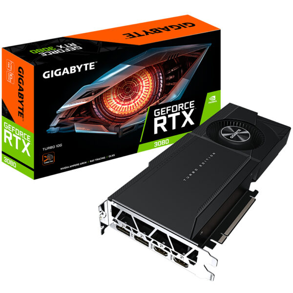 Tarjeta de Video Gigabyte NVIDIA GeForce RTX 3080 Turbo 10G, 10GB 320-bit GDDR6X, PCI Express 4.0