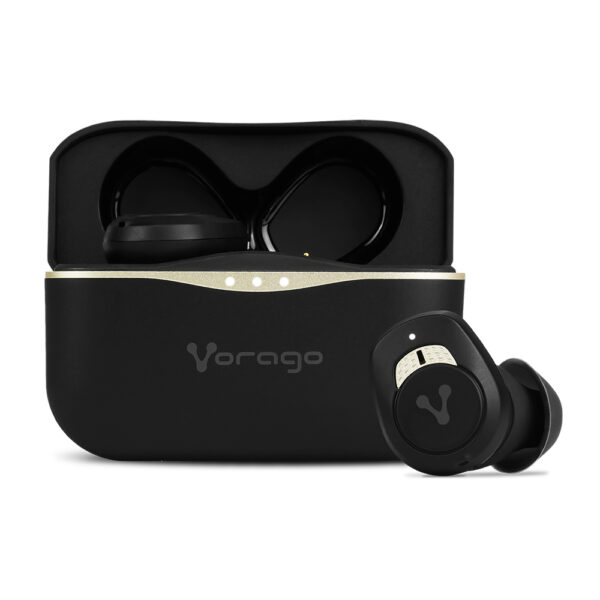 Audífonos Vorago 600 Inalambrico Bluetooth Tws 20Hz Negro Esb-600-Anc - Image 3