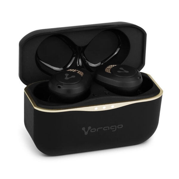 Audífonos Vorago 600 Inalambrico Bluetooth Tws 20Hz Negro Esb-600-Anc - Image 4