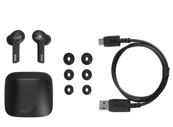 AUDIFONOS ASUS ROG CETRA TRUE WIRELESS GAMING BLUETHOOTH NEGRO 90YH03G1 - Image 3