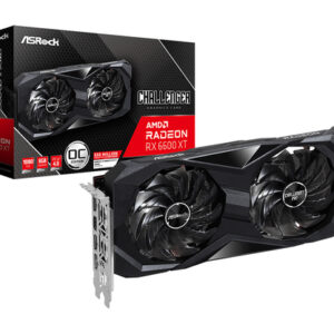 Tarjeta Grafica Asrock Amd Radeon Rx6600Xt-Cld-8Go Challenger 8Gb Gddr6 Oc 1X Hdmi 3X Displayport