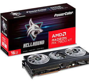 Tarjeta Grafica Powercolor Amd Radeon Rx 7800 Xt Hellhound Spectral Oc 16Gb Gddr6 Rx7800Xt 16G-L/Oc