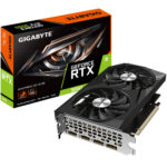 Tarjeta Gráfica Gigabyte Nvidia Rtx 3050 Windforce Oc V2 8Gb 128-Bit Gddr6 Negro Gv-N3050Wf2Ocv2-8Gd