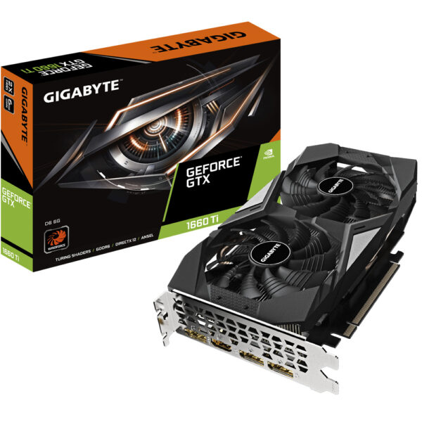 Tarjeta de Video Gigabyte NVIDIA GeForce GTX 1660 Ti D6