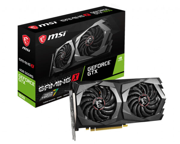 T. Video Msi Nvidia Geforce Gtx 1650 4Gb Gdrr5 Gtx-1650-Gaming-X-4G