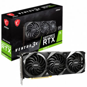 Tarjeta de Video MSI NVIDIA GeForce RTX 3060 Ti Ventus 3X 8G OC LHR, 8GB 256-bit GDDR6, PCI Express 4.0