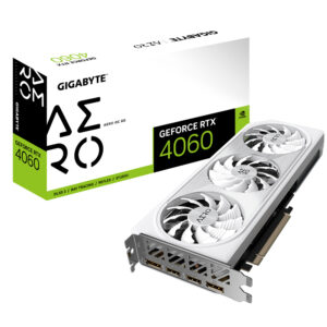 Tarjeta de Video Gigabyte NVIDIA GeForce RTX 4060 AERO OC 8G, 8GB 128-bit GDDR6, PCI Express 4.0
