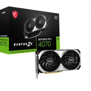 Tarjeta de Video MSI NVIDIA GeForce RTX 4070 VENTUS 2X 12G OC, 12GB 192-bit GDDR6X, PCI Express 4.0
