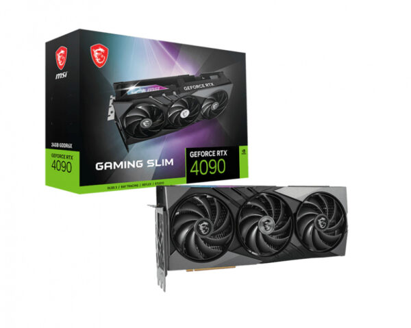 Tarjeta de Video MSI NVIDIA GeForce RTX 4090 GAMING SLIM 24G, 24GB 384-bit GDDR6X, PCI Express 4.0