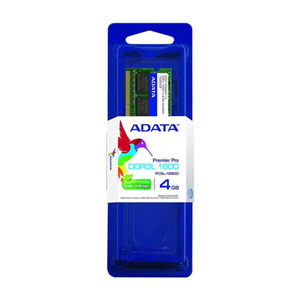 MEMORIA RAM ADATA PREMIER SODDR3L LAP 4GB 1600 ADDS1600W4G11-S - Image 2