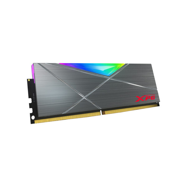 MEMORIA RAM ADATA D50 DDR4 8GB 3600 PLATA RGB AX4U36008G18I-ST50