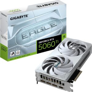 Tarjeta de Video Gigabyte NVIDIA GeForce RTX 5060 Ti EAGLE OC ICE, 8GB 128-bit GDDR7, PCI Express x16 5.0