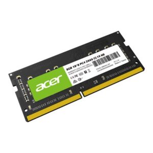 RAM ACER SD100 SODDR LAP 8GB 1X8 2666MHZ NEGRO