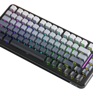 Attack Shark M86 Teclado Mecánico Gamer, 83 Teclas, 70% QWERTY en Español, inalámbrico