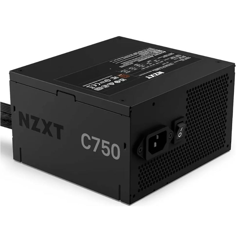 Fuente NZXT C750 Bronze / 750W / 80+ Bronze / PFC Ativo / Black / PA-7B2BB-US/ NZXTPROMO